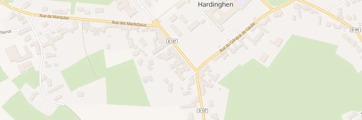 Plan du 7 Pl du Marché à Hardinghen