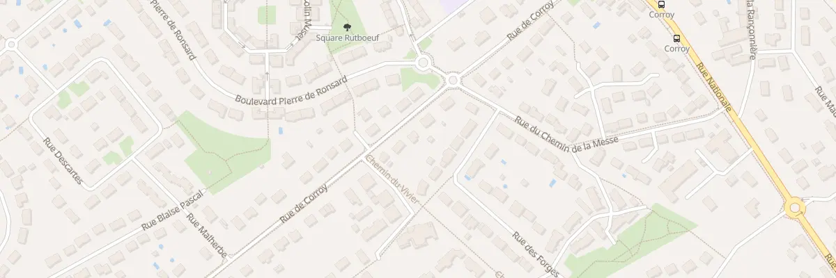 Plan du 28 Rue de Corroy à Ormes