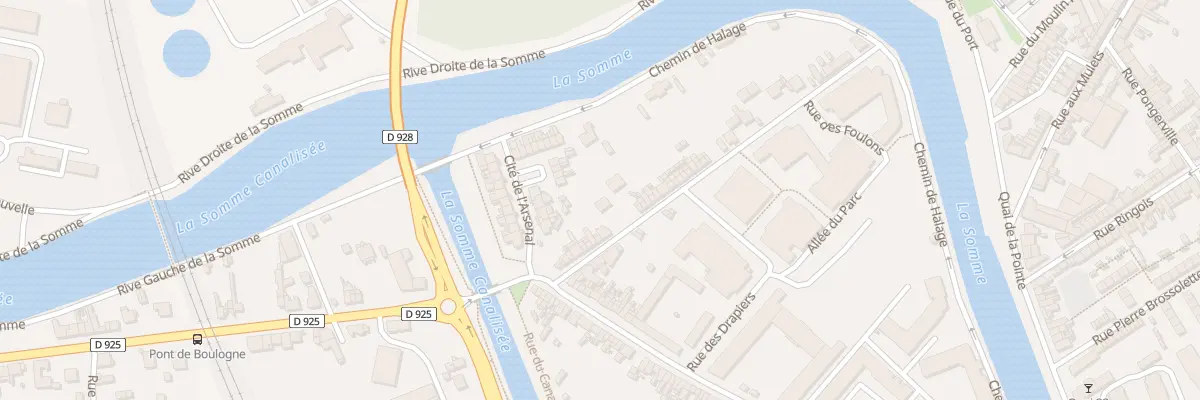 Plan du 21 Rue Louandre à Abbeville