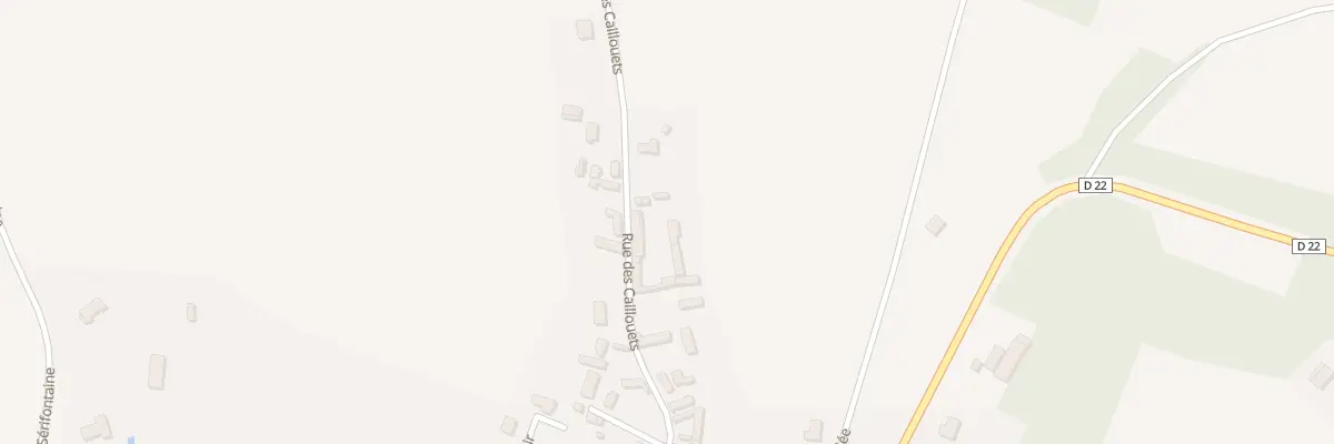 Plan du 20B Rue des Caillouets à Flavacourt