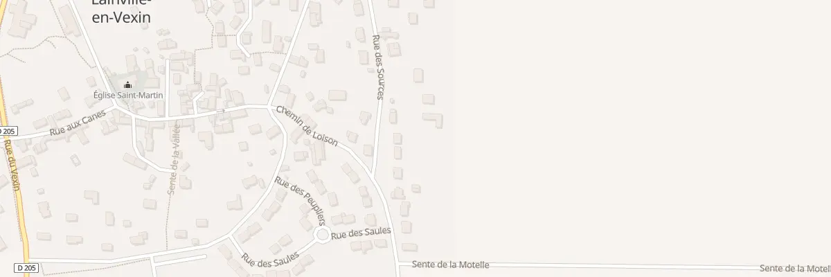 Plan du 4B Rue des Sources à Lainville-en-Vexin