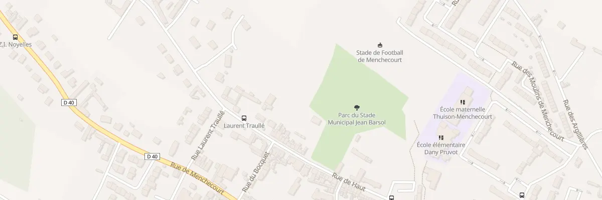 Plan du 138 Rue de Haut à Abbeville