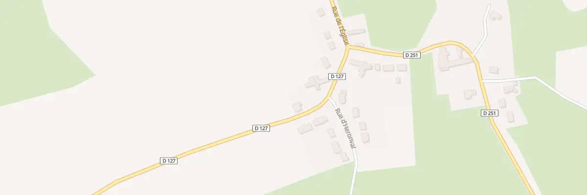 Plan du 54 Rue de l’Eglise à Hardinghen