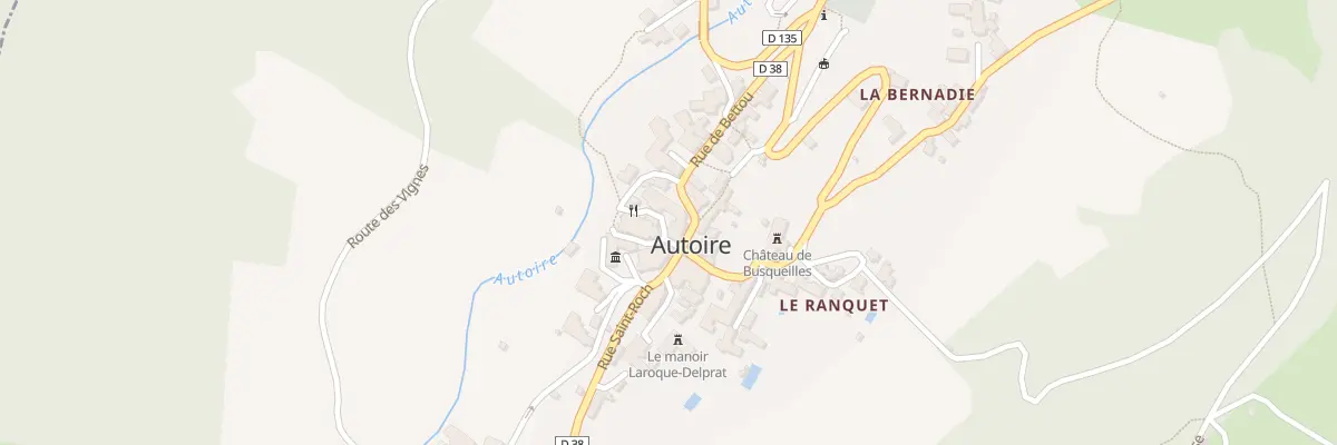 Plan du 2 Pl de l’Eglise à Autoire