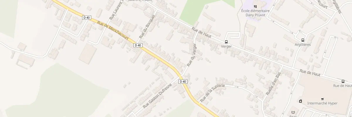 Plan du 78 Rue de Menchecourt à Abbeville