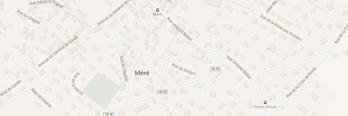 Plan du 9B Rue du Donjon à Méré