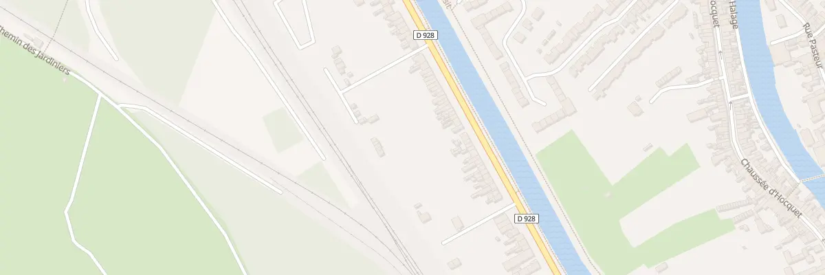 Plan du 115 Bd Voltaire à Abbeville