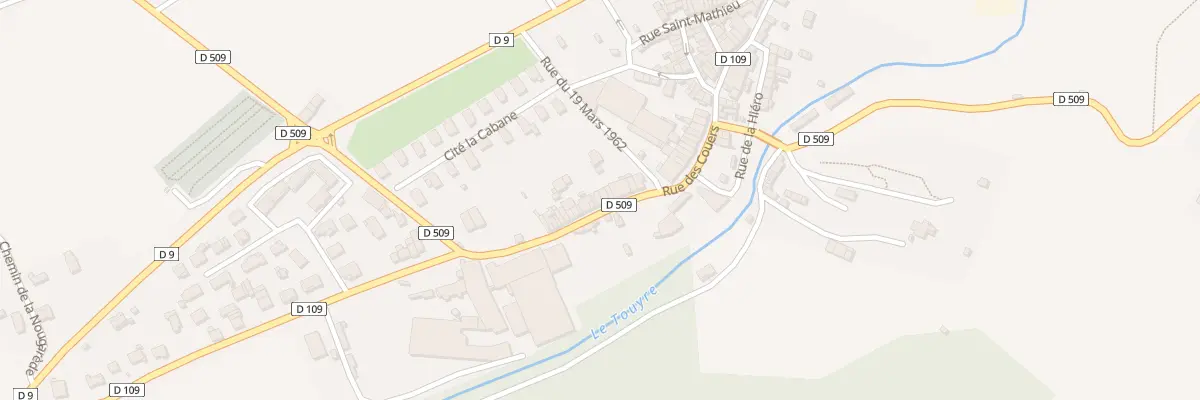 Plan du 10 Rue de la Poste à Villeneuve-d’Olmes