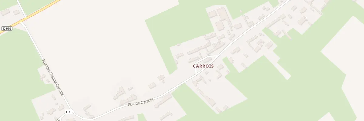 Plan du 21 Rue de Carroix à Romescamps