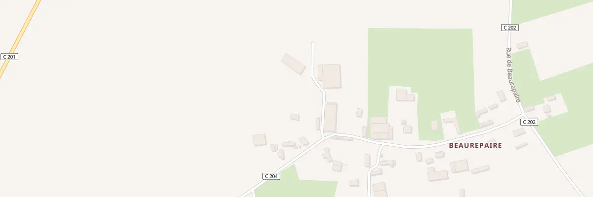 Plan du 13B Beaurepaire à Fourcigny