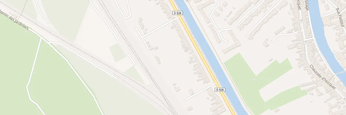 Plan du 113 Bd Voltaire à Abbeville