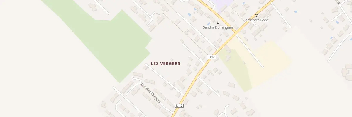 Plan du 34 Rue Pierre et Marie Curie à Ardentes