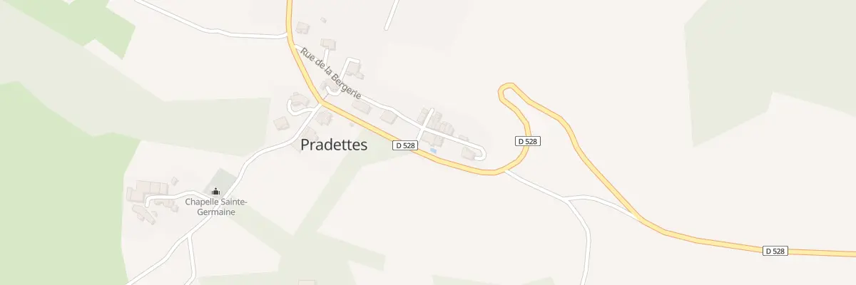Plan du 3 Rue de l’Abreuvoir à Pradettes