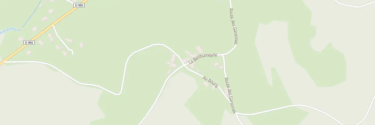 Plan du 4 La Berthumeyrie à Chanac-les-Mines