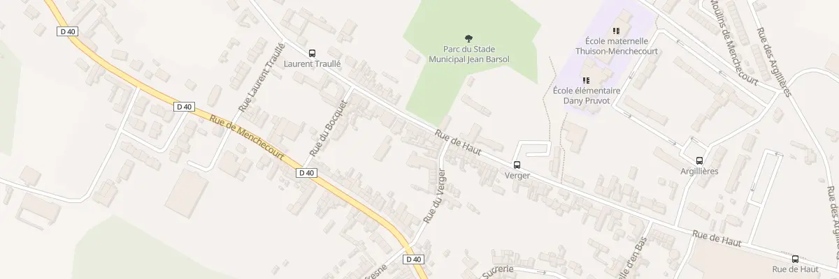 Plan du 117 Rue de Haut à Abbeville