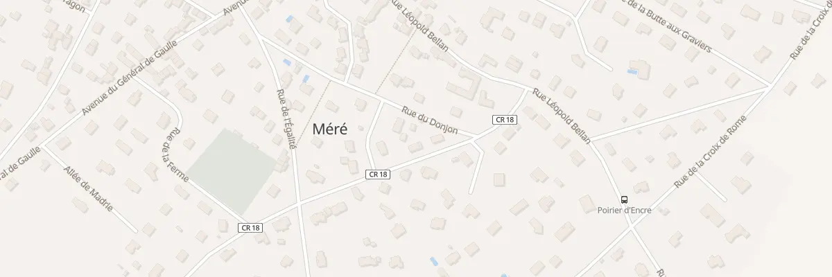 Plan du 6 Rue François Quesnay à Méré
