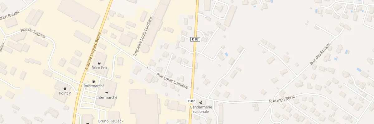 Plan du 43 Rte de Gaillac à Lavaur