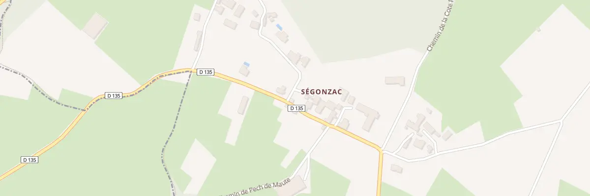 Plan du 1766 Rte de Segonzac à Autoire