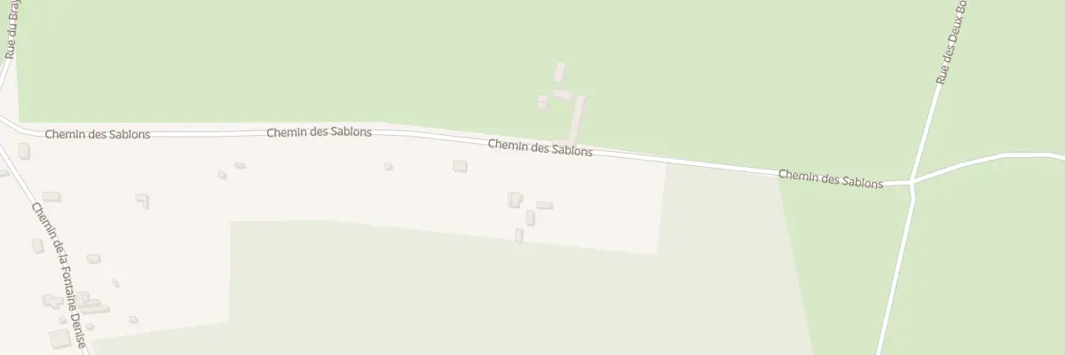 Plan du 13 Che des Sablons à Senantes