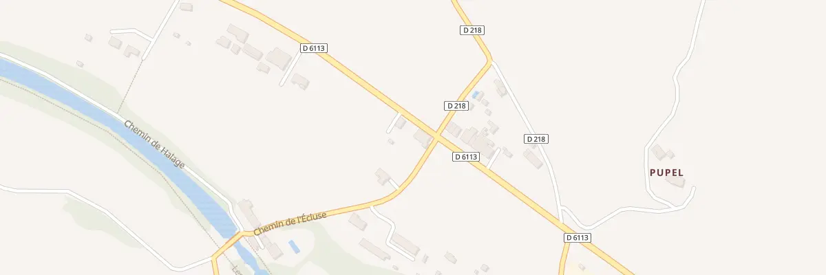 Plan du 111 Voie d’Aquitaine à Montferrand