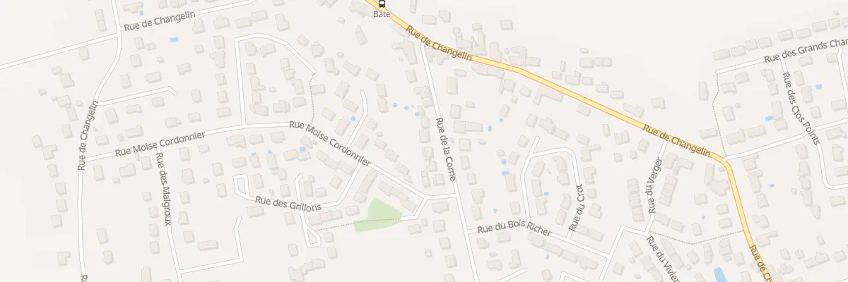 Plan du 8 Rue de la Corne à Ingré