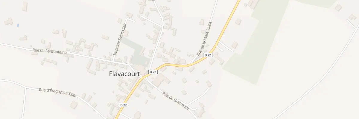 Plan du 35 Rue de Gisors à Flavacourt