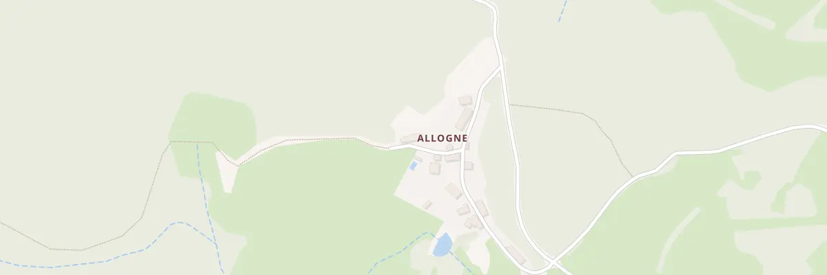 Plan du 5064 Allogne à Veix