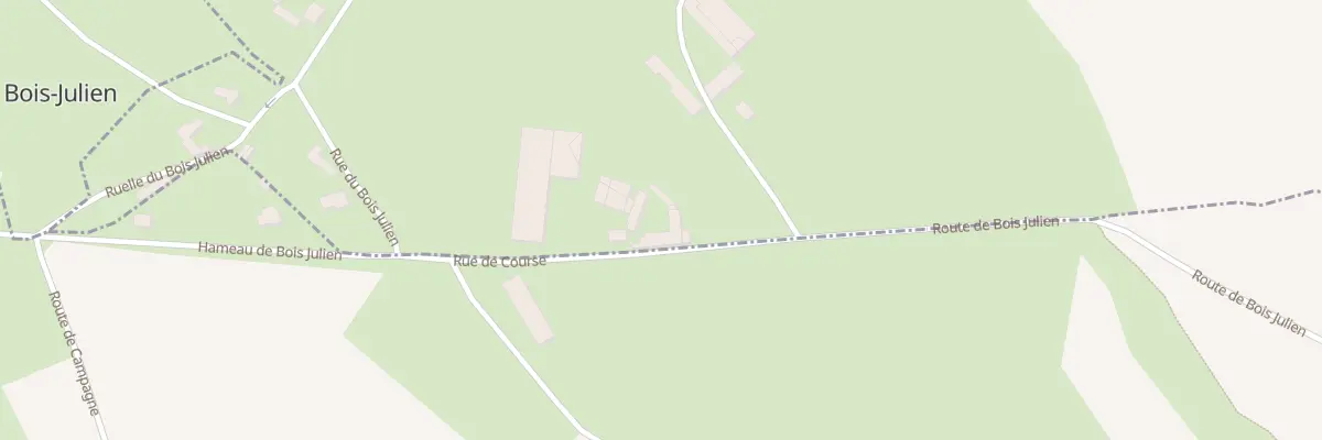 Plan du 9 Rue de Course à Courset