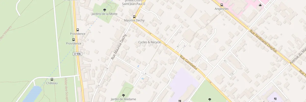 Plan du 85 Rue Gambetta à Rambouillet