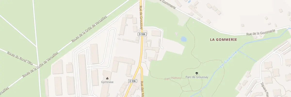 Plan du 84 Rue de Groussay à Rambouillet
