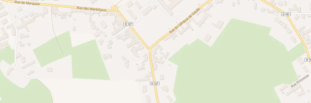 Plan du 4 Rue du General de Gaulle à Hardinghen