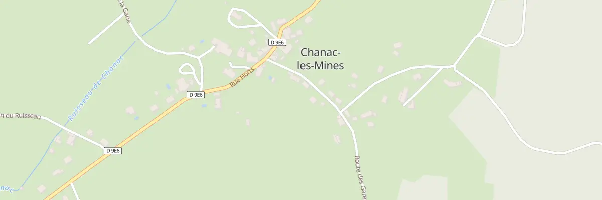 Plan du 4 Rte des Garennes à Chanac-les-Mines