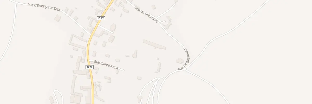 Plan du 6 Rue du Gremont à Flavacourt