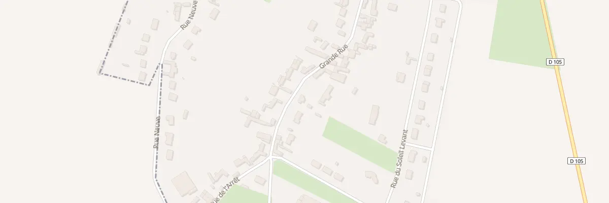 Plan du 375 Grande Rue à Forest-l’Abbaye
