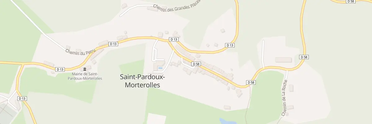 Plan du 6 Rte des Cascades à Saint-Pardoux-Morterolles