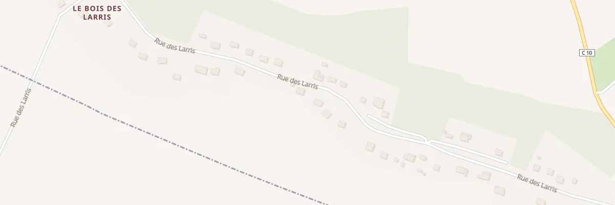 Plan du 281 Le Bois des Larris à Cuigy-en-Bray