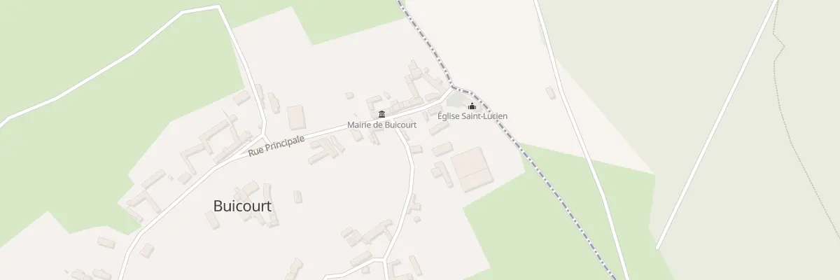Plan du 3 Rue Principale à Buicourt