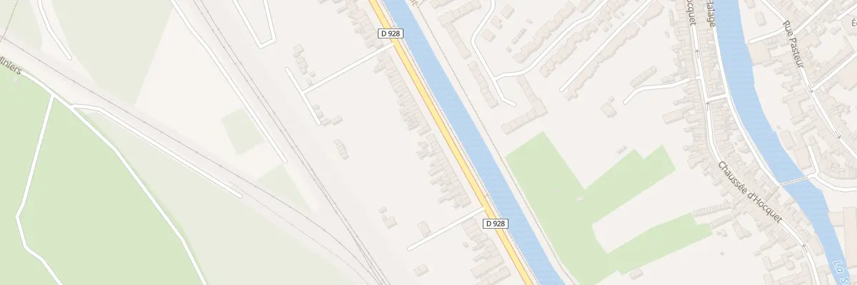 Plan du 107 Bd Voltaire à Abbeville