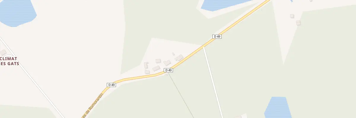 Plan du 27 Rte de Romorantin à Loreux
