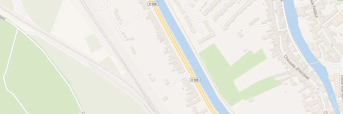 Plan du 97 Bd Voltaire à Abbeville