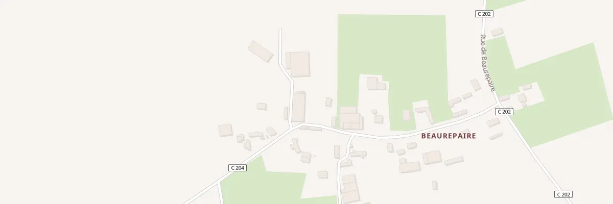 Plan du 5041 Beaurepaire à Fourcigny