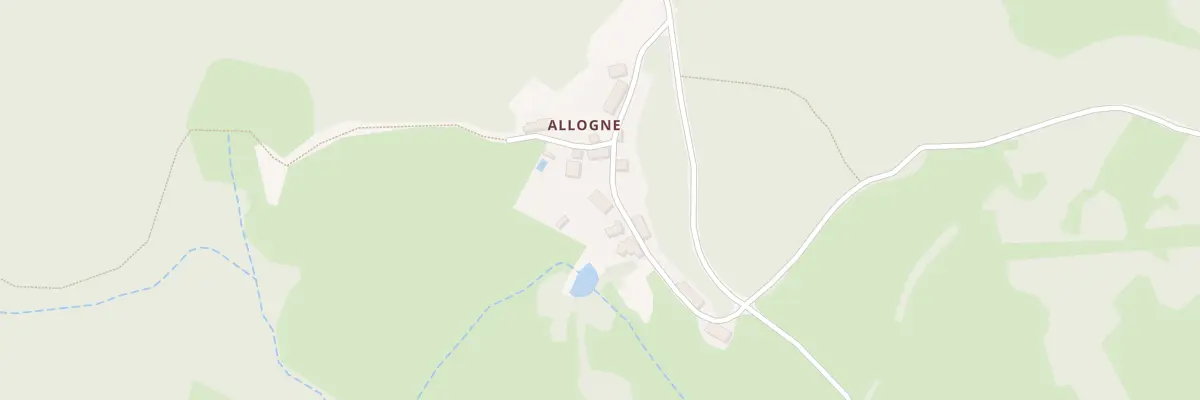 Plan du 5071 Allogne à Veix