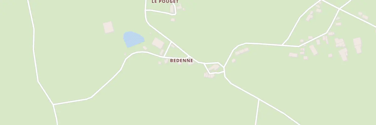 Plan du 5065 Bedaine à Albussac