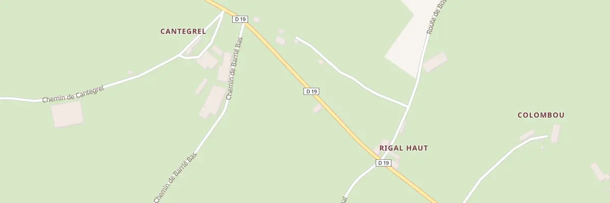 Plan du 5141 Rigal Haut à Prudhomat