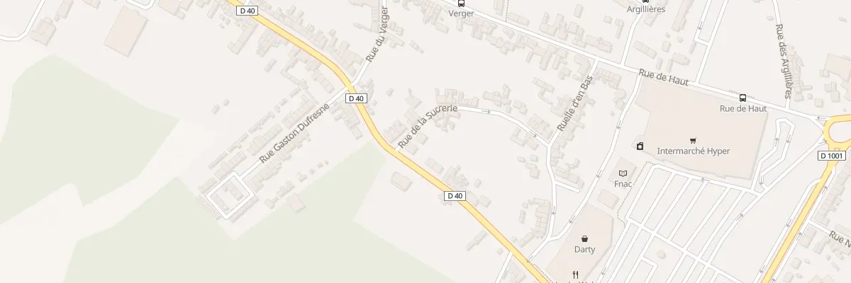 Plan du 73 Rue de la Sucrerie à Abbeville