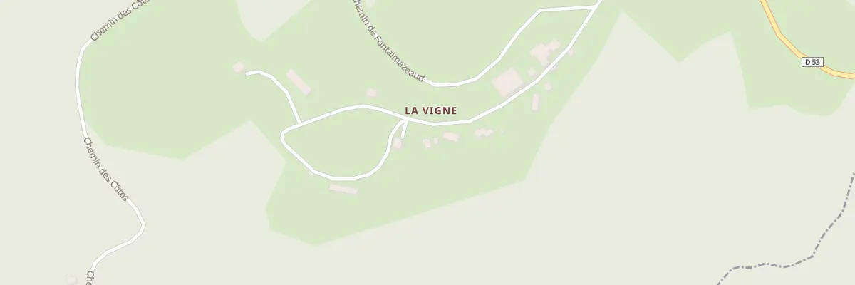 Plan du 5183 La Vigne à Bar