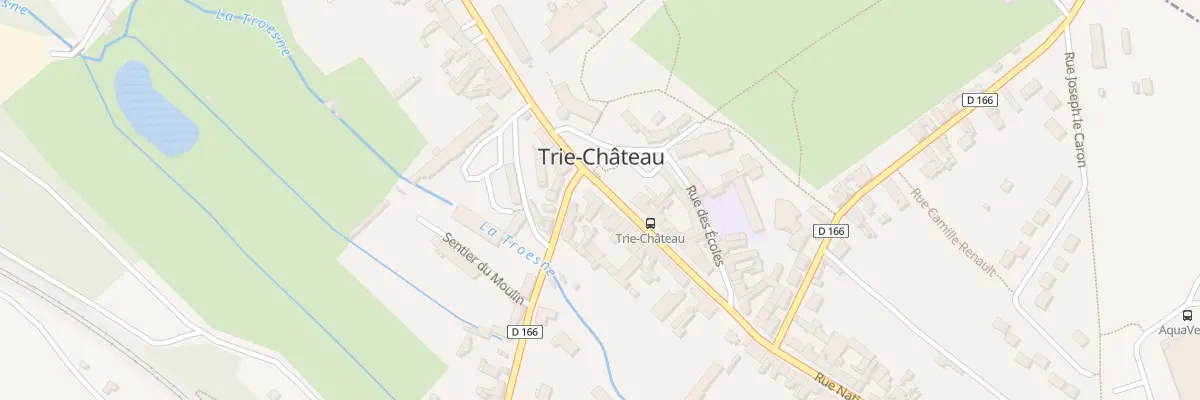 Plan du 82 Rue Nationale à Trie-Château