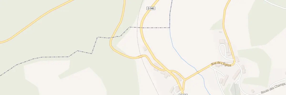 Plan du 5084 Le Bourg à Lacelle
