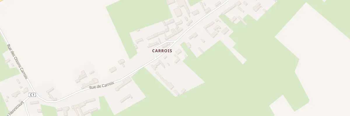 Plan du 32 Rue de Carroix à Romescamps