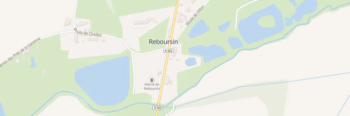 Plan du 5003 Le Bourg à Reboursin